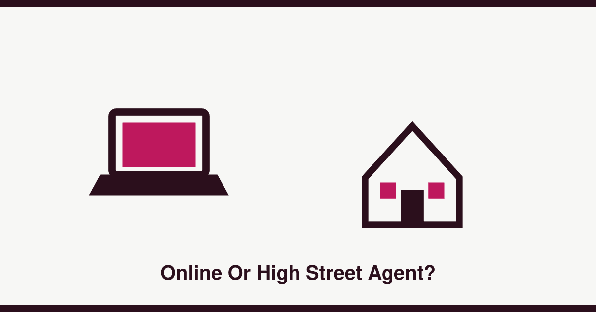 Online vs high-street estate agents